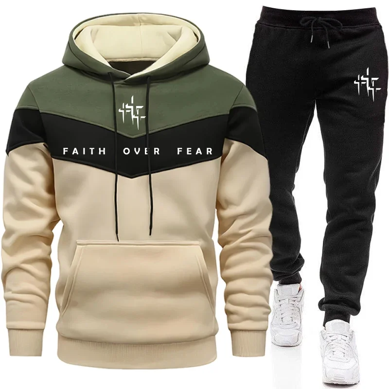 Men'S Fashion Usa - Męski dres z kapturem i spodniami