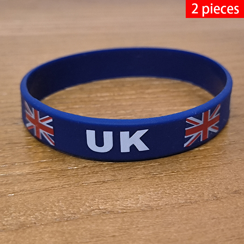 Men'S Fashion Uk - 2 szt. Opaski z flagą narodową
