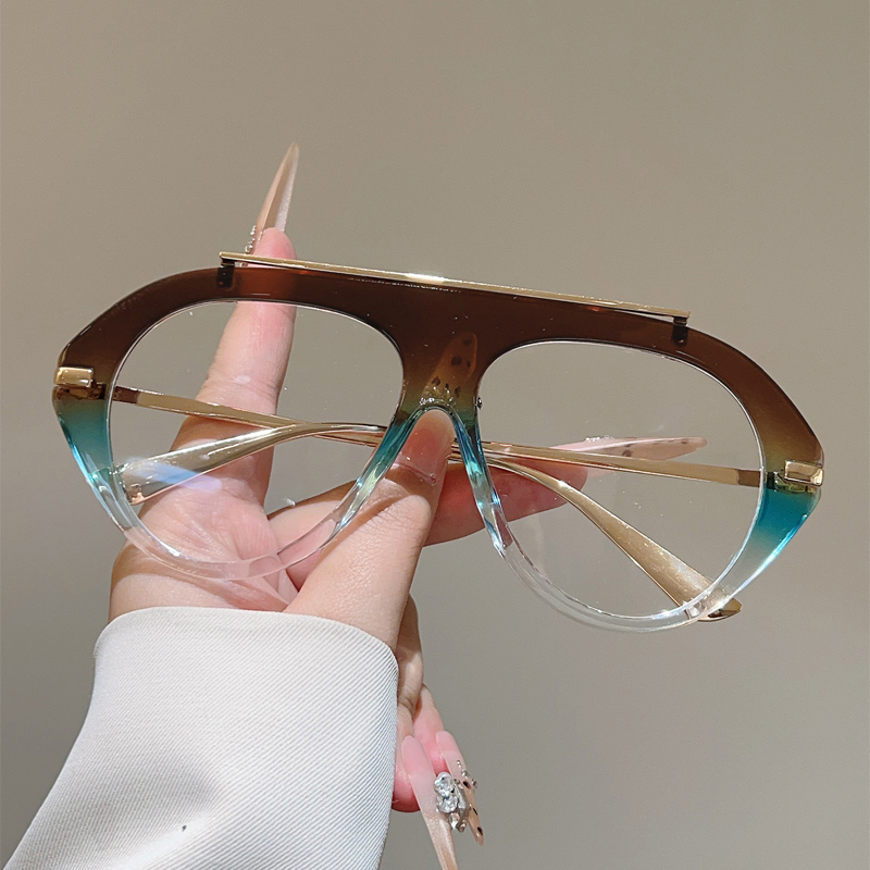 Men'S Fashion Glasses 2026 - Okulary Pilotki Oversize KAMMPT Męskie 2026