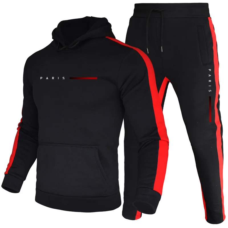 Paris Fashion Men - Męski zestaw bluz z kapturem w