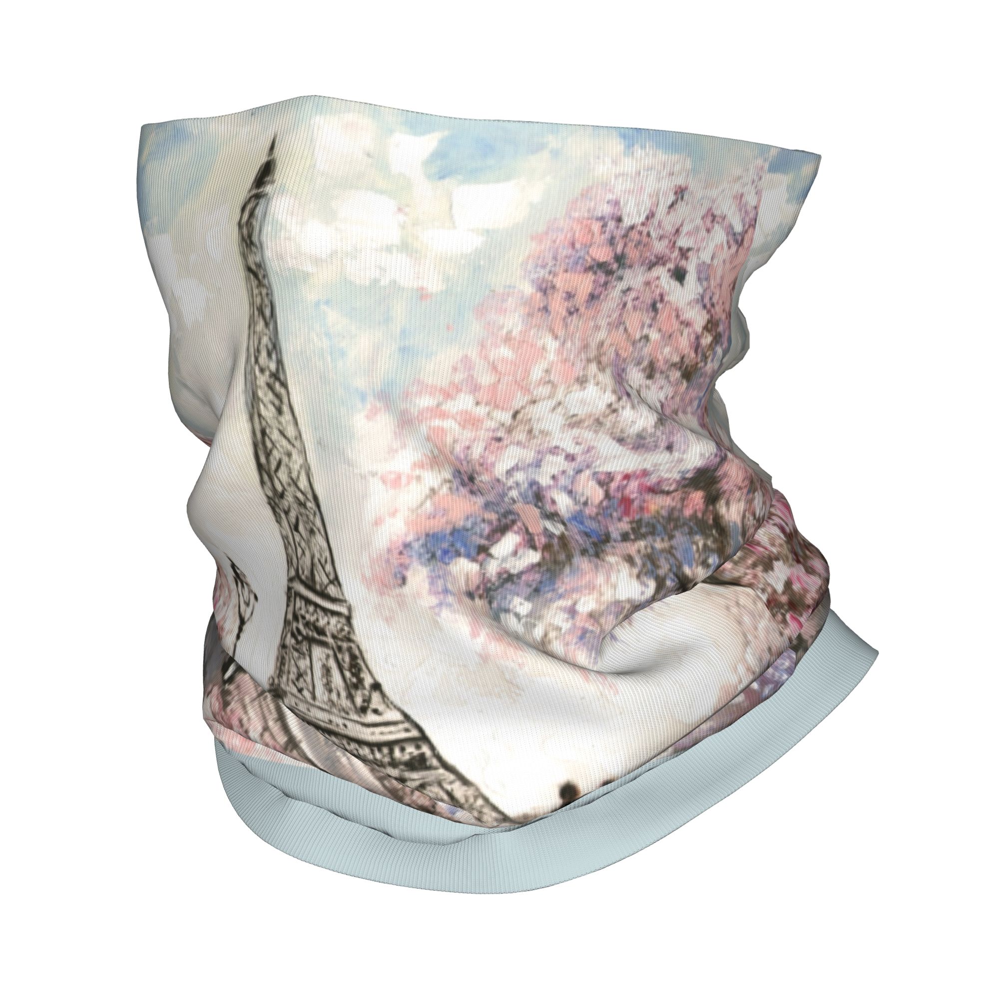 Paris Fashion Men - Personalizowana bandana z motywem Wieży Eiffla,