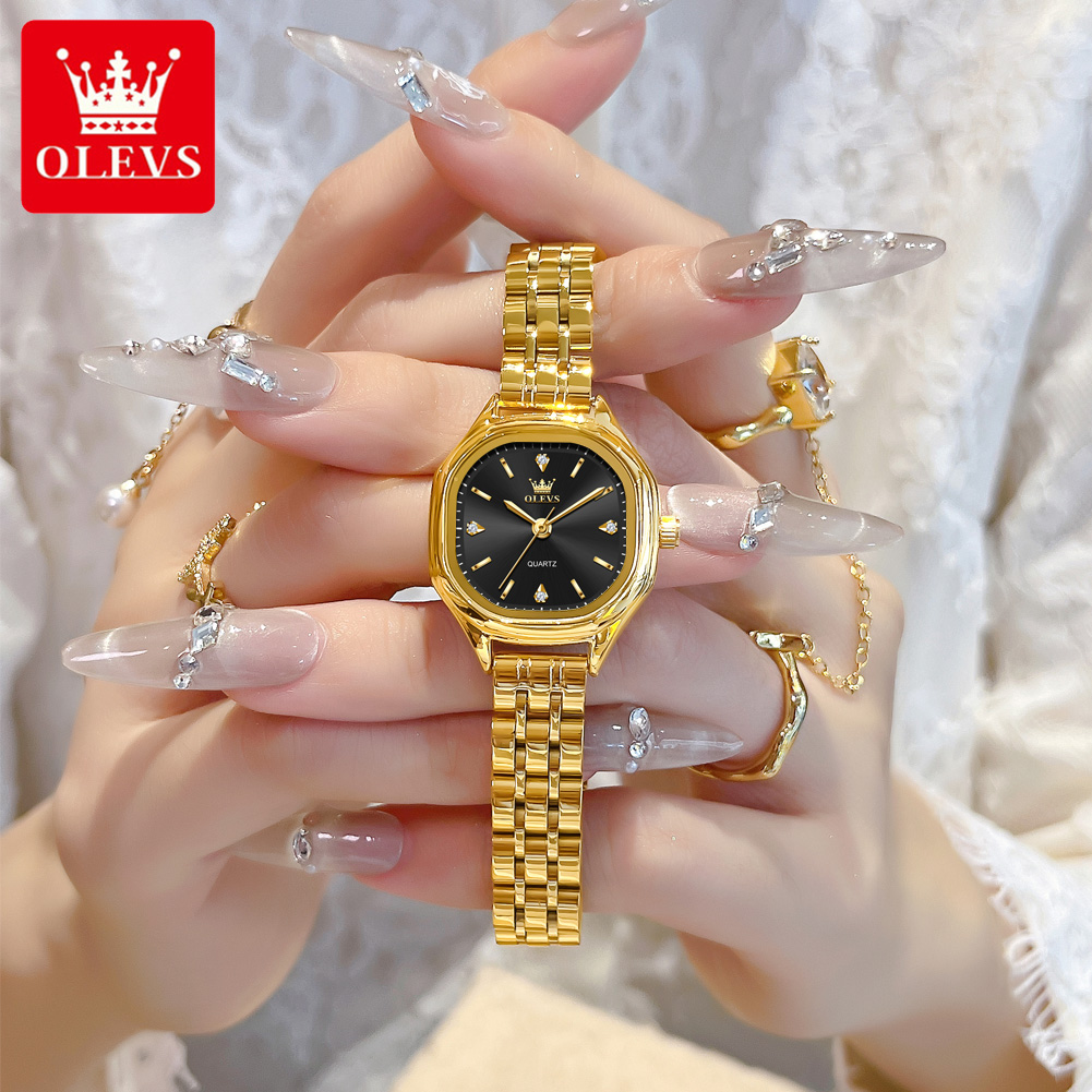 Mens Fashion Watch - OLEVS 5888 Zegarki Damskie Złote Oryginalne
