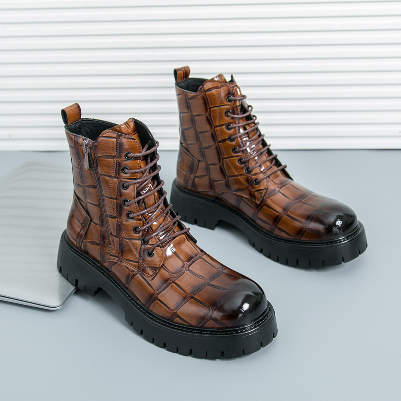 Mens Fashion Zapatos - Letnie męskie buty Chelsea, czarne, brązowe,