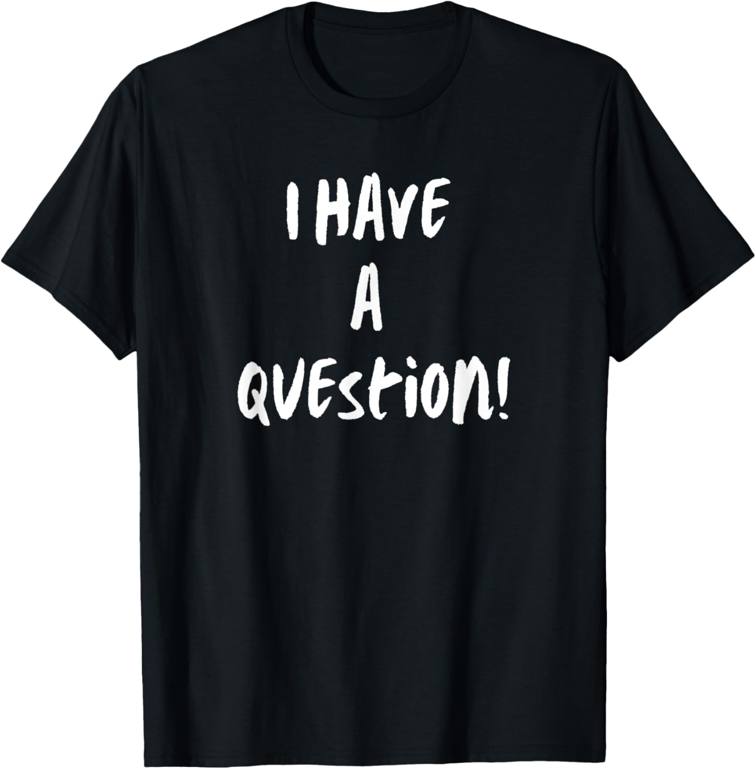 Men'S Fashion Questions - Mam pytanie Śmieszna koszulka graficzna z