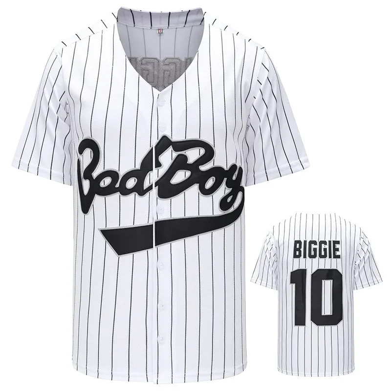Mens Fashion Baseball Jersey - Film # Koszulka baseballowa 10 Bad