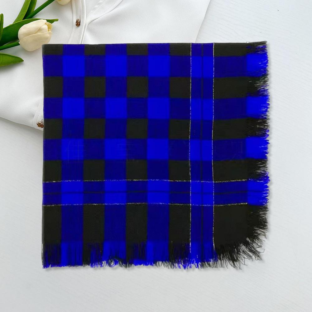 Men'S Fashion Head Scarf - Miękki wełniany szal, wełniana kwadratowa chusta