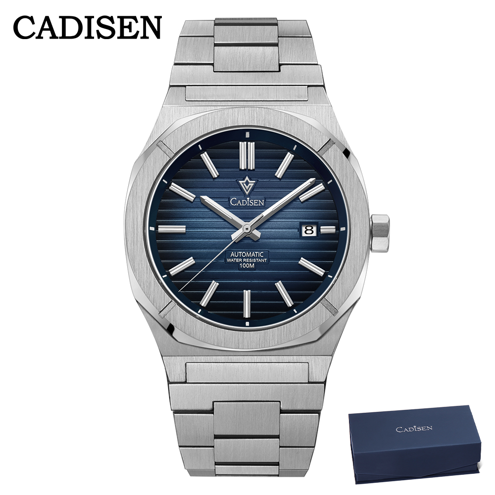 Mens Fashion Watch - CADISEN 2026 Zegarek Nurkowy Szafirowe Szkło