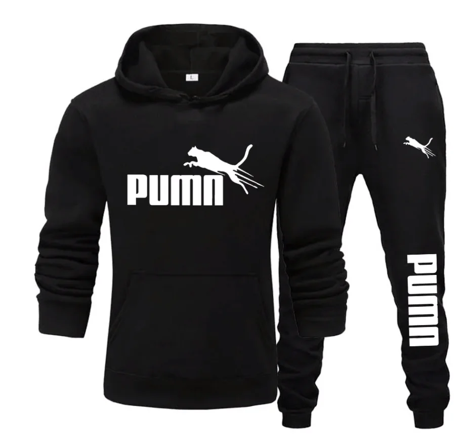 Men'S Winter Fashion - Nowy męski zestaw z kapturem (bluza