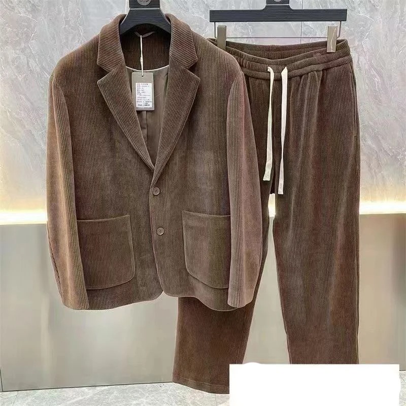 Mens Fashion Blazer - Męski garnitur na wiosnę i jesień,