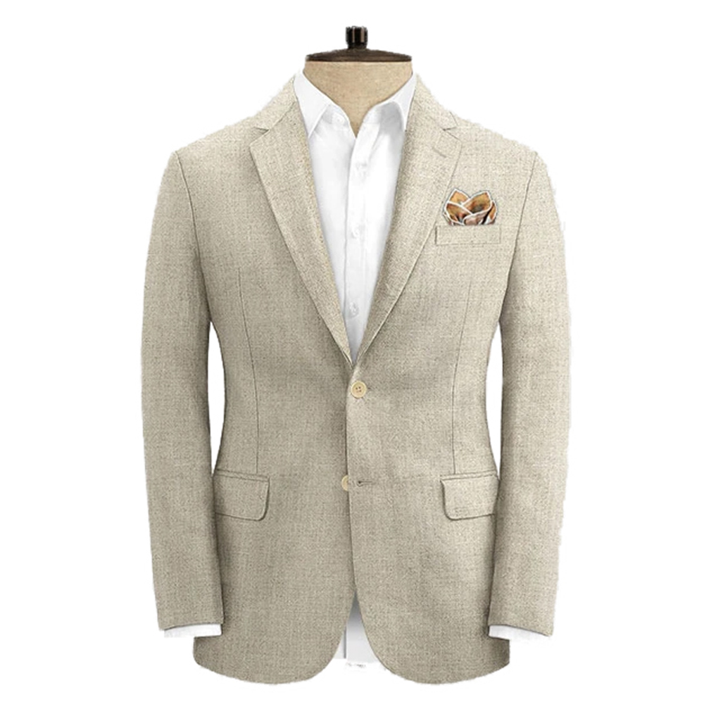 Mens Fashion Blazer - Luksusowe, oddychające marynarki męskie z wełny