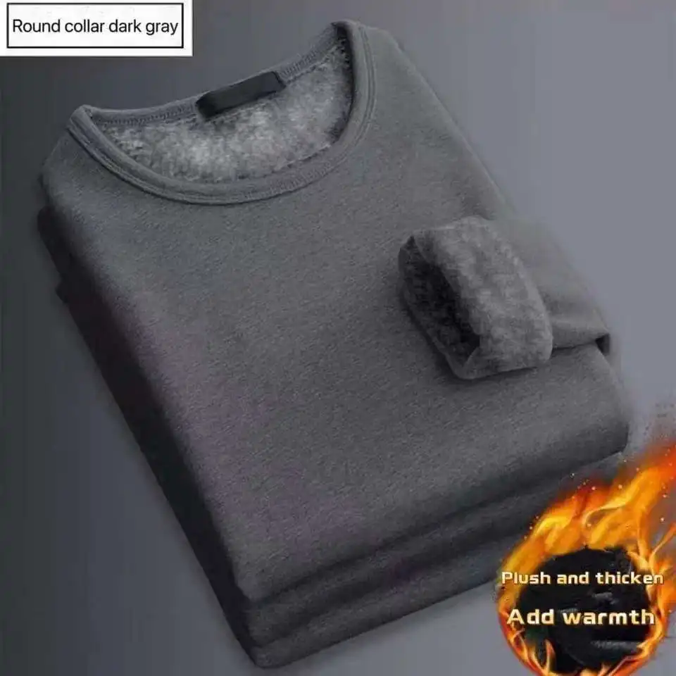 Men'S Winter Fashion - Męska zimowa koszulka termiczna z długim