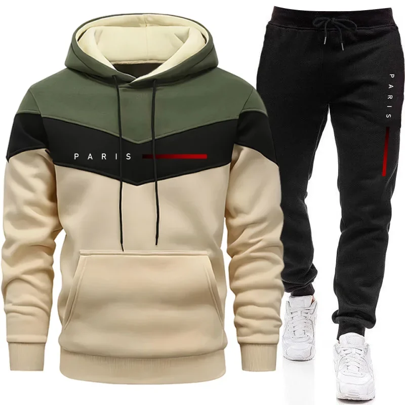 Paris Fashion Men - Męski zestaw bluz z kapturem w
