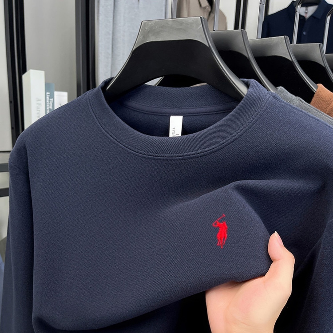 Men'S Winter Fashion - Miękka bawełniana koszulka męska z długim