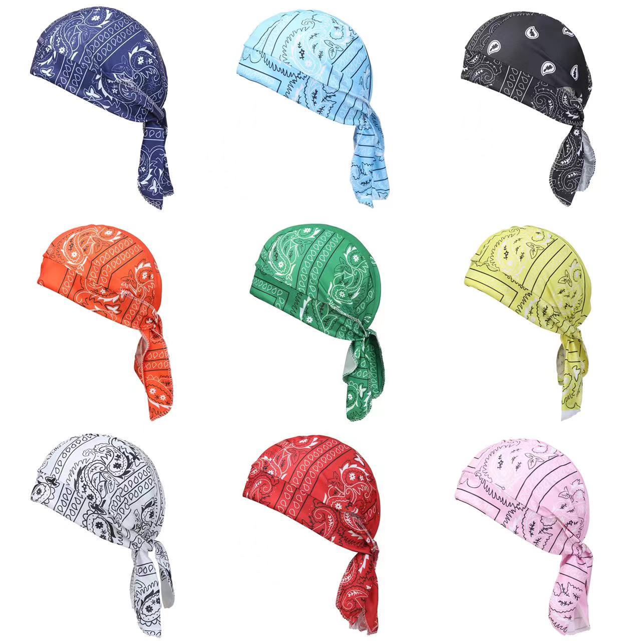 Men'S Fashion Head Scarf - Męska bandana, chusta na rower, chustka