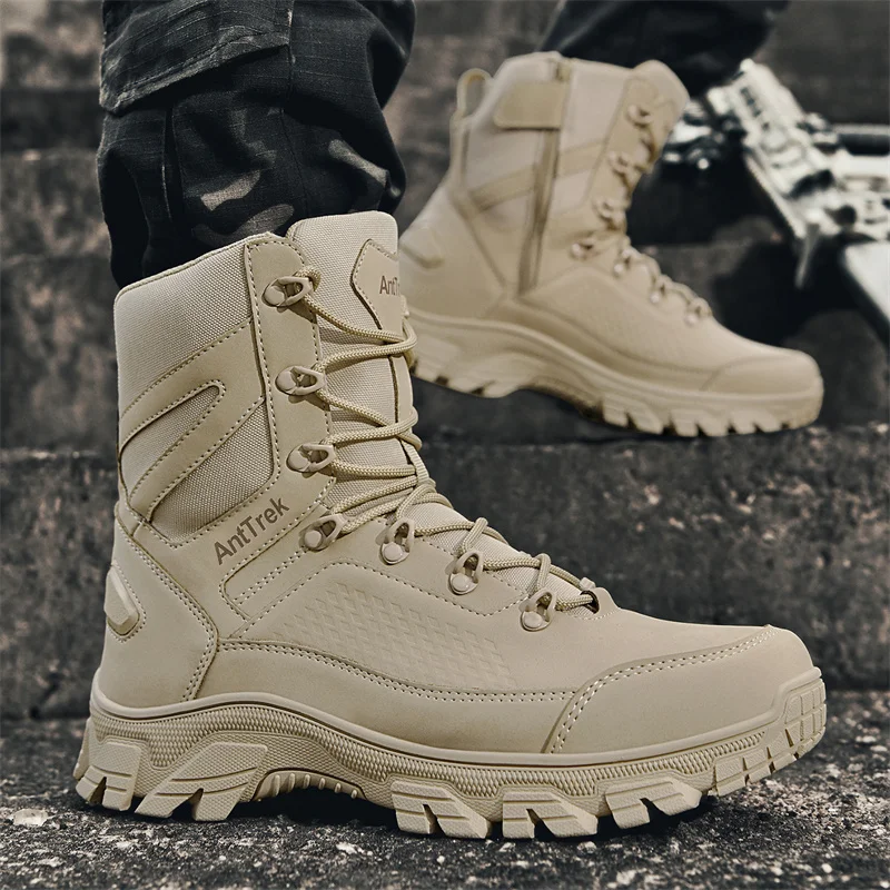Nowe buty taktyczne męskie 202 – Fashion Men'S Boots recenzja i cena
