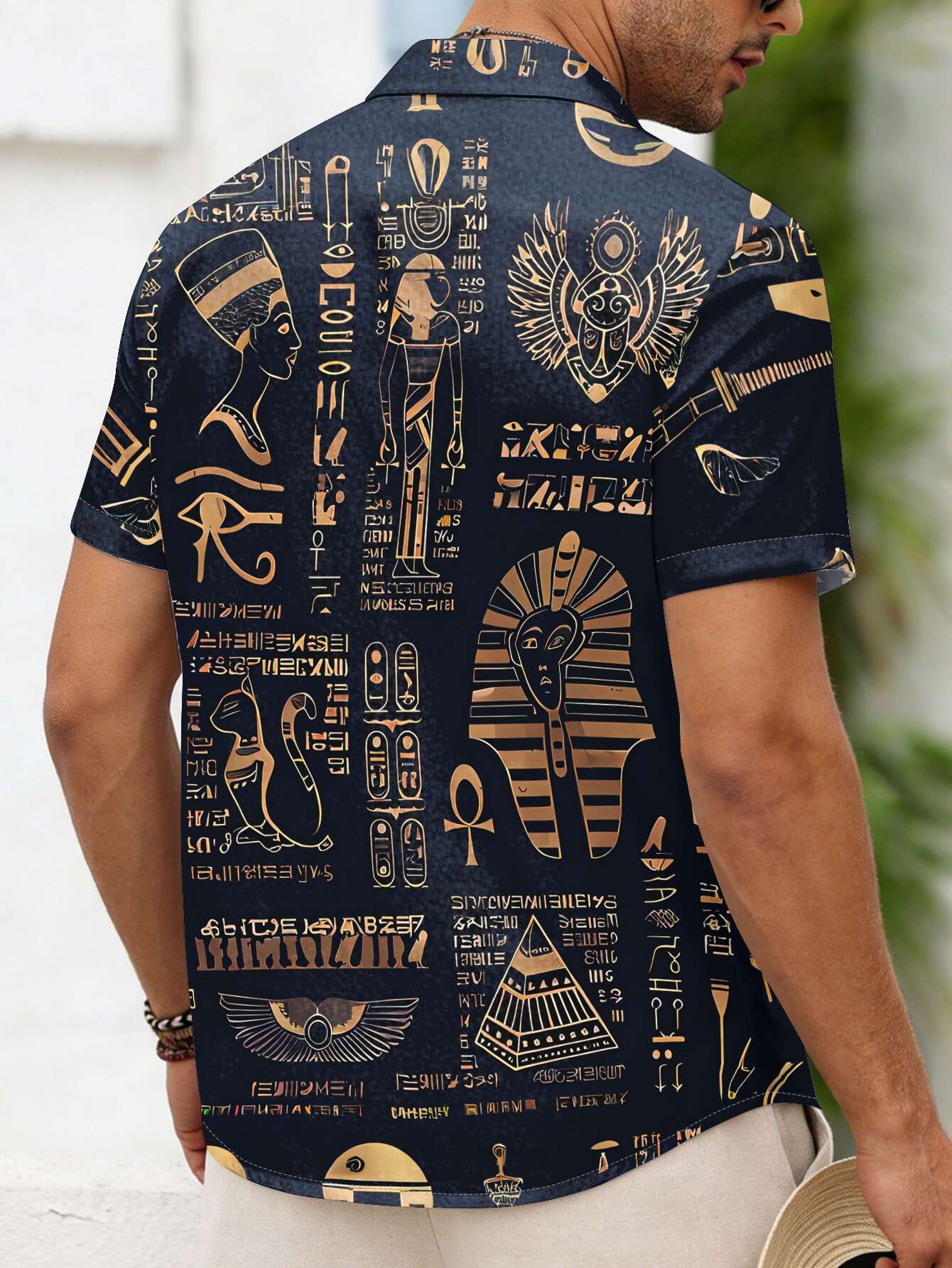 Koszula unisex z krótkim rękaw – Men Fashion Egypt recenzja i cena