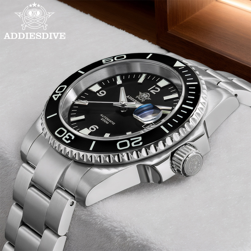 ADDIESDIVE Nowy Zegarek Nurkow – Mens Fashion Watch recenzja i cena