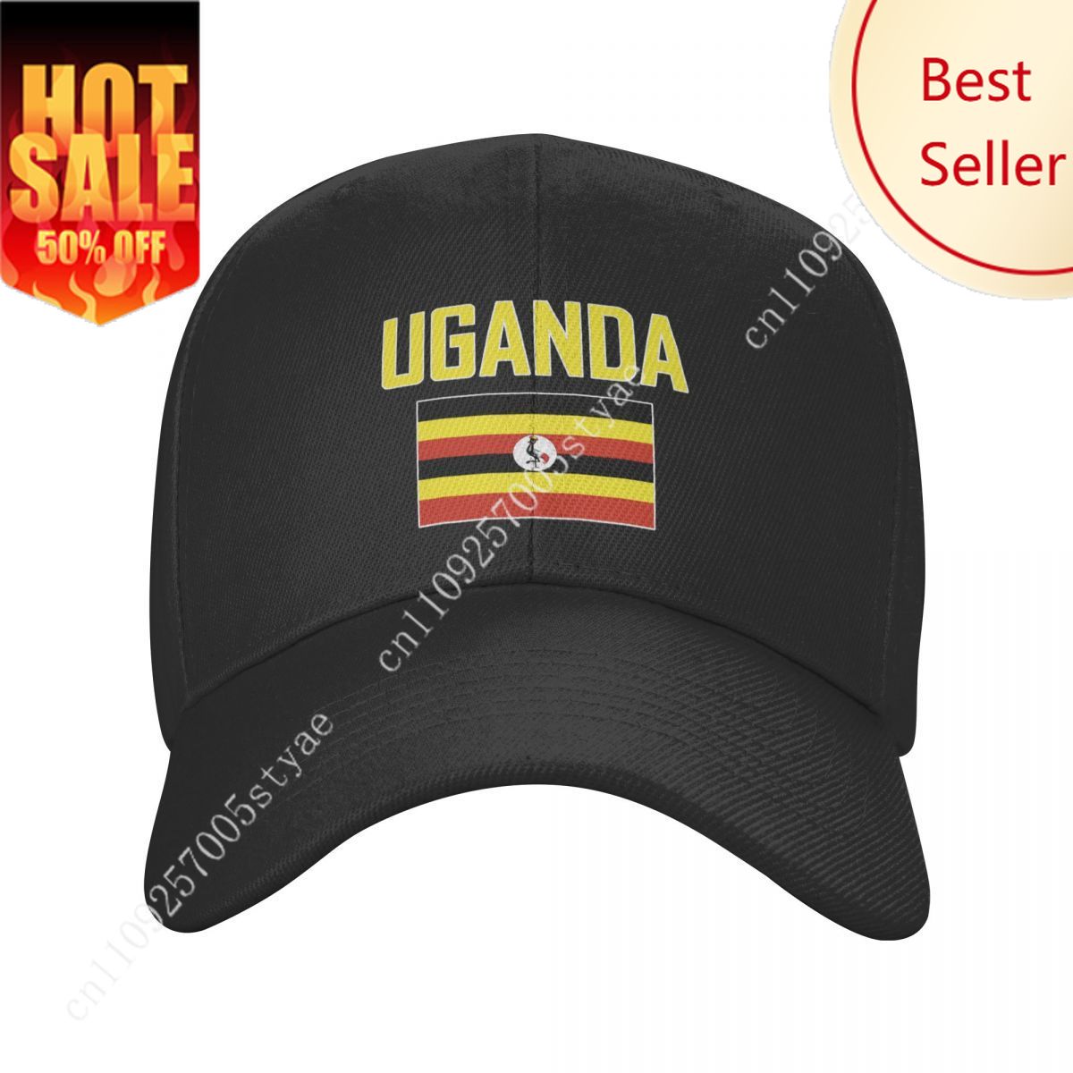 Czapka z flagą Ugandy Męska Da – Men Fashion Uganda recenzja i cena