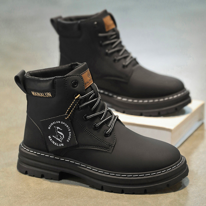 Klasyczne męskie buty za kostk – Fashion Men'S Boots recenzja i cena