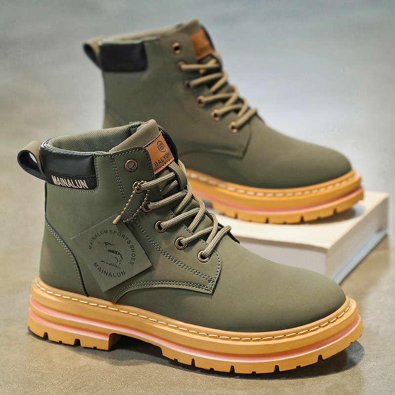 Klasyczne męskie buty za kostk – Fashion Men'S Boots recenzja i cena