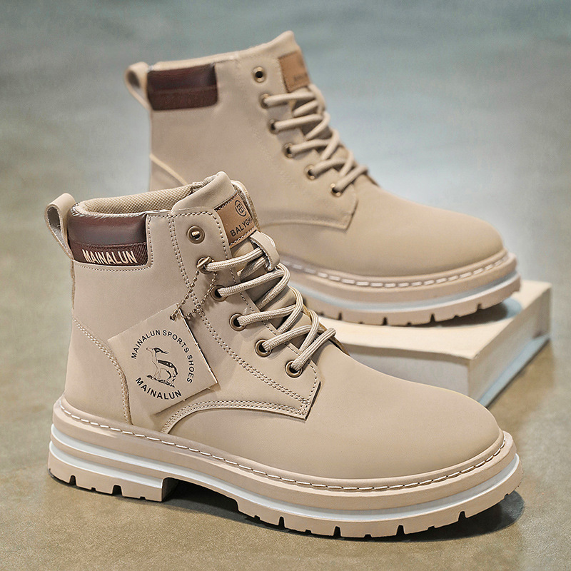 Klasyczne męskie buty za kostk – Fashion Men'S Boots recenzja i cena