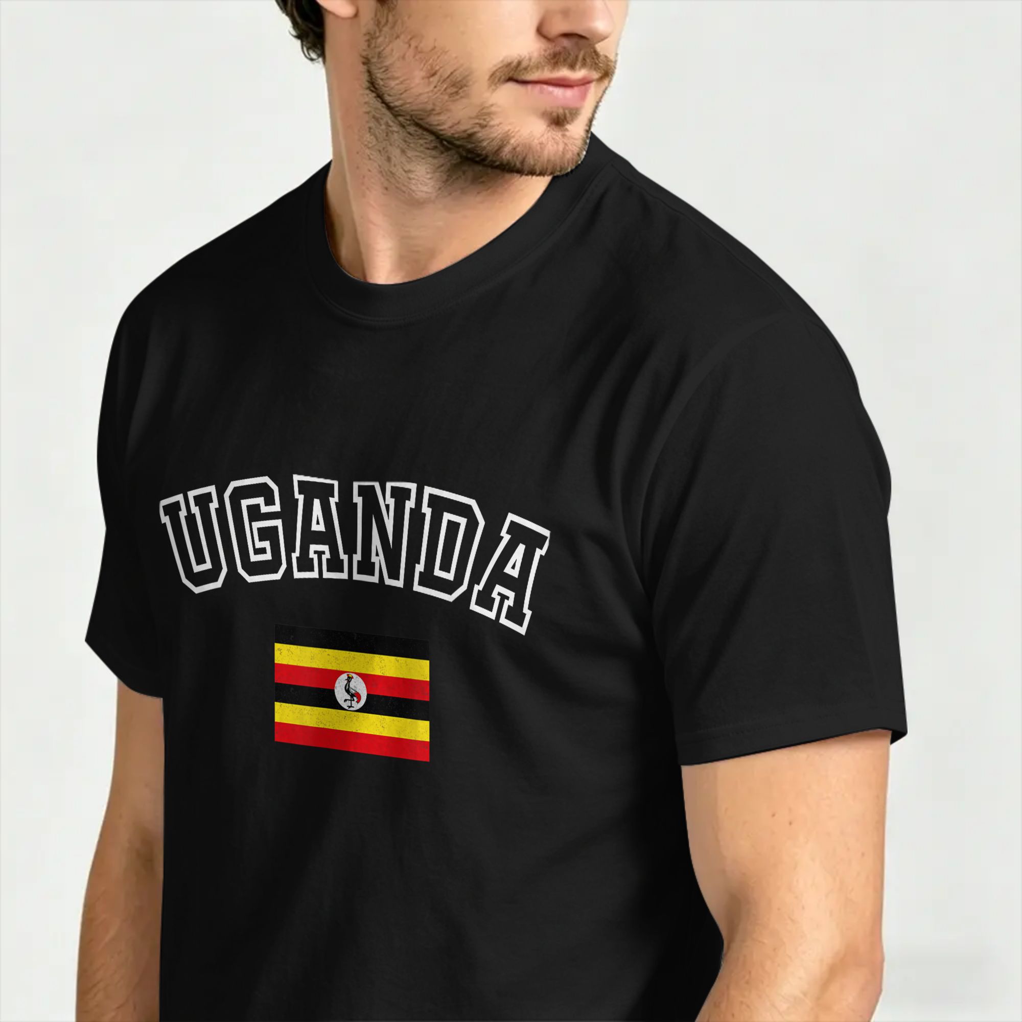 Koszulka Harajuku Letnia z Fla – Men Fashion Uganda recenzja i cena