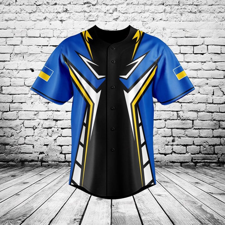 Koszulka z grafiką ukraińskiej – Mens Fashion Baseball Jersey recenzja i cena