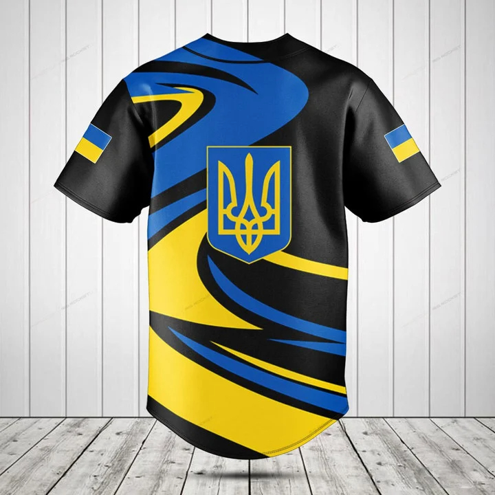 Koszulka z grafiką ukraińskiej – Mens Fashion Baseball Jersey recenzja i cena