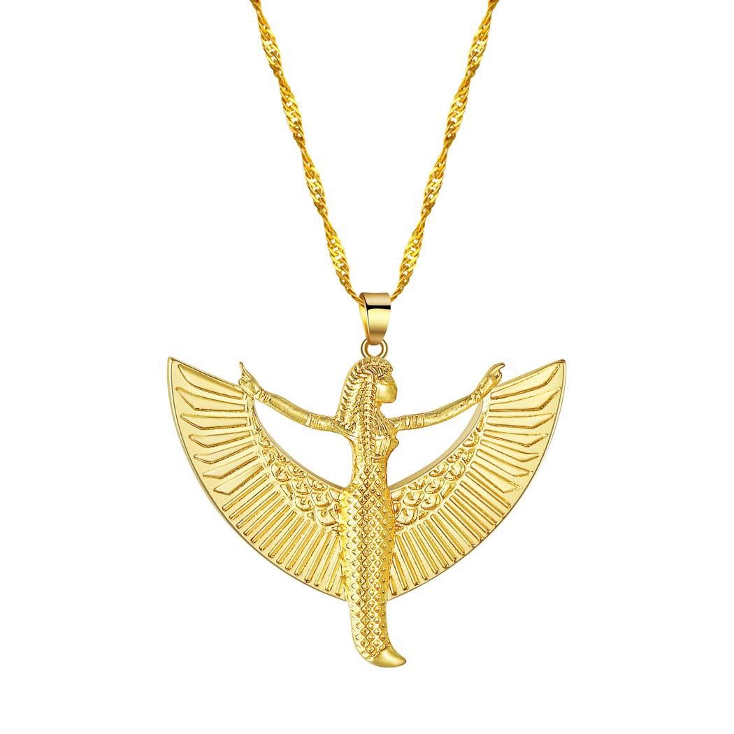 QIAMNI egipska bogini Isis nas – Men Fashion Egypt recenzja i cena