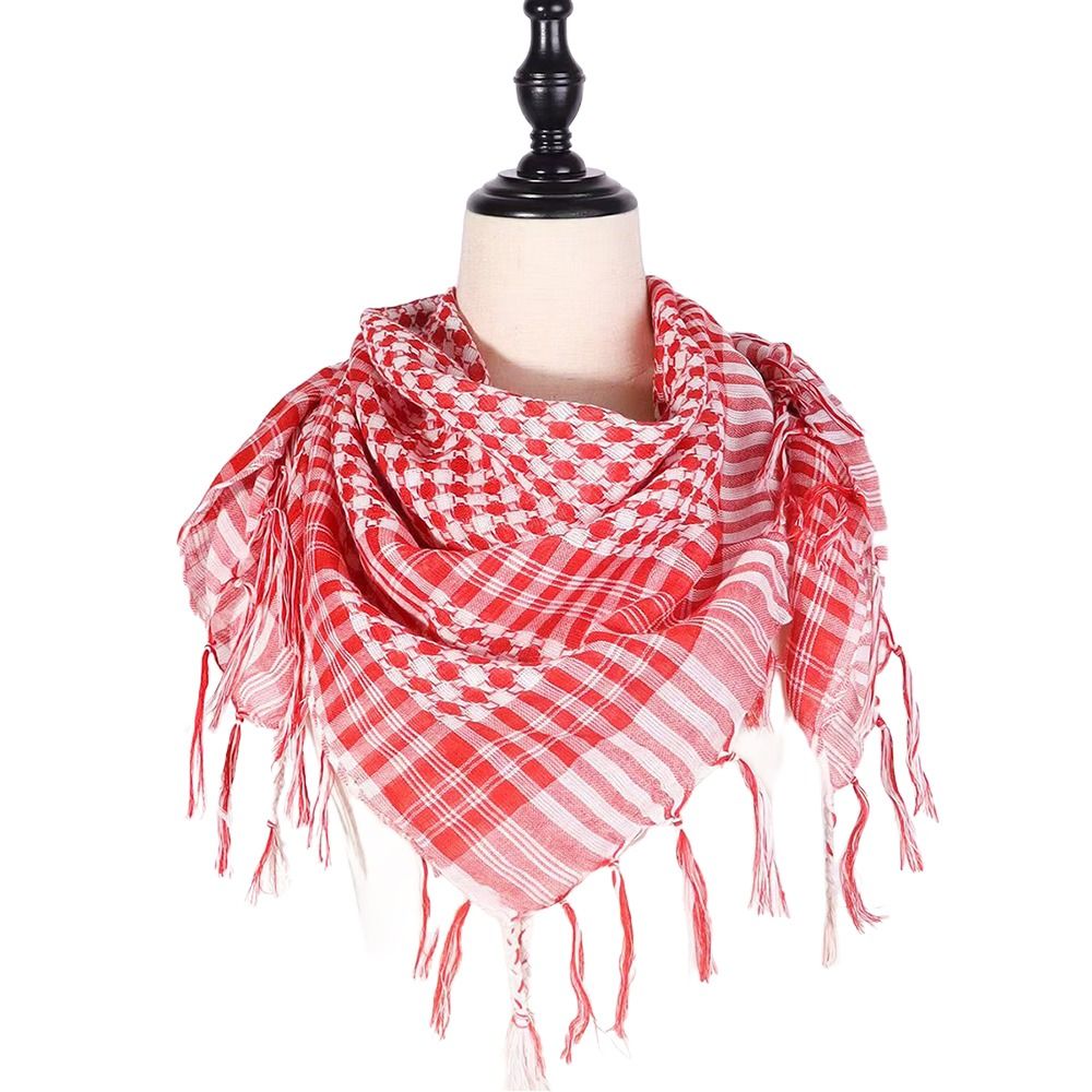 Duża arabska chusta Shemagh z  – Men'S Fashion Head Scarf recenzja i cena