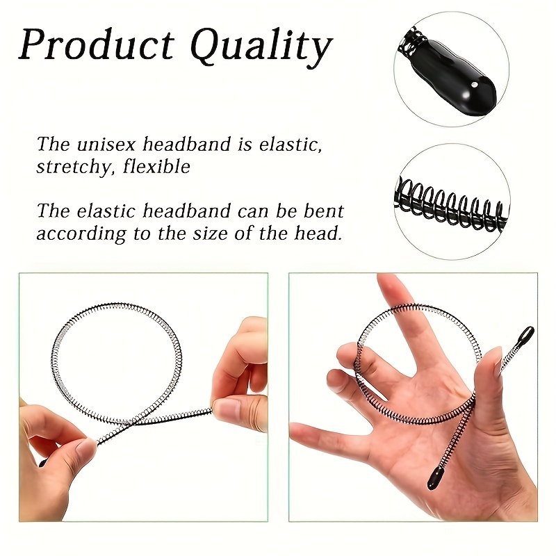 6 sztuk modnych czarnych metal – Men Fashion Hair Style recenzja i cena