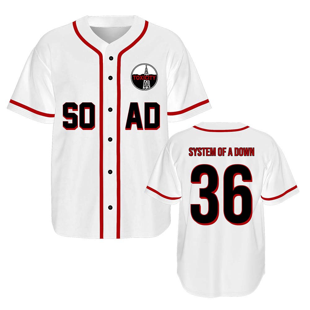 Koszulka baseballowa System of – Mens Fashion Baseball Jersey recenzja i cena