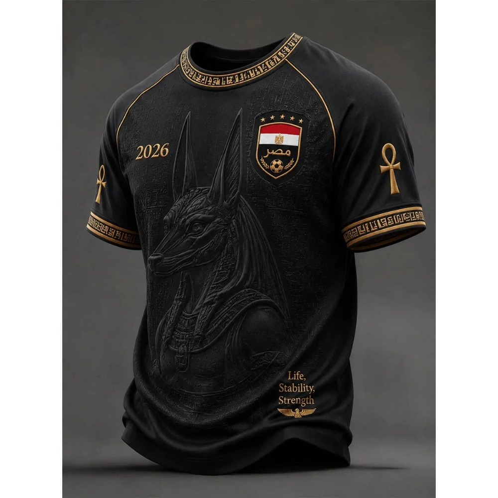 Męska koszulka piłkarska repre – Men Fashion Egypt recenzja i cena