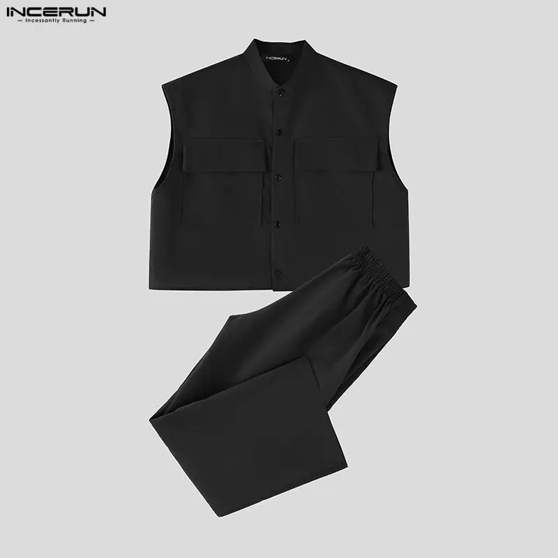 INCERUN Męskie Komplety Bez Rę – Men'S Fashion Usa recenzja i cena