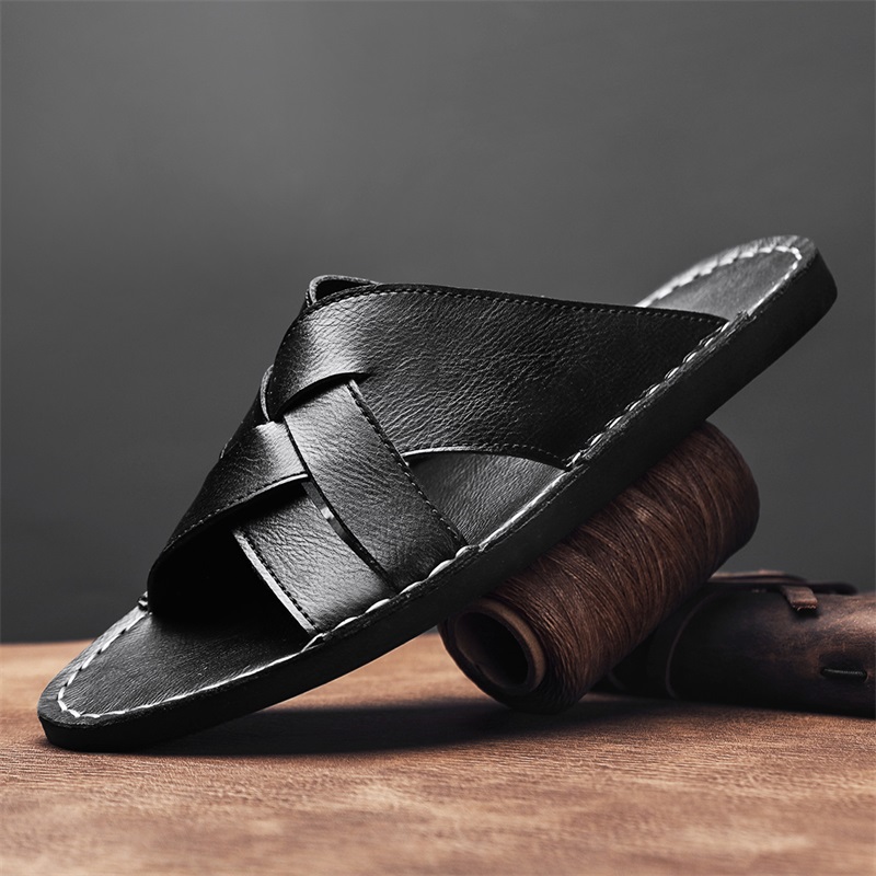 Modne męskie klapki z prawdziw – Mens Fashion Zapatos recenzja i cena