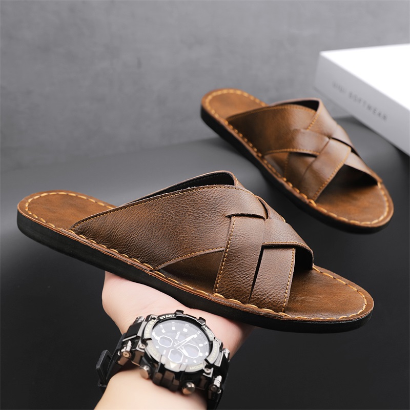 Modne męskie klapki z prawdziw – Mens Fashion Zapatos recenzja i cena