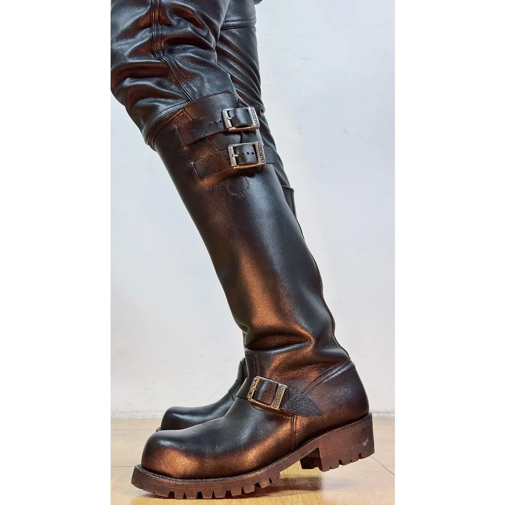 Męskie buty Chelsea ze skóry n – Fashion Men'S Boots recenzja i cena