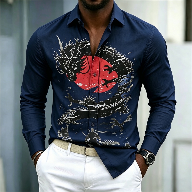 Koszula męska 2026 Nowa Biała  – Men'S Fashion Usa recenzja i cena