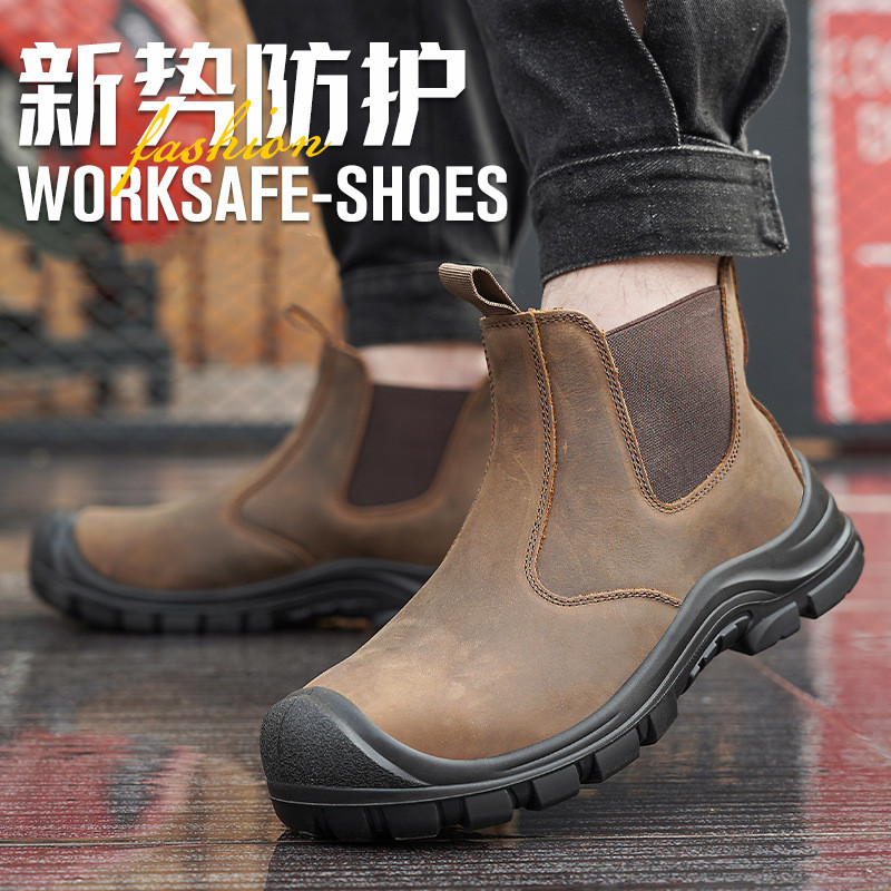 Męskie buty robocze z metalowy – Fashion Men'S Boots recenzja i cena