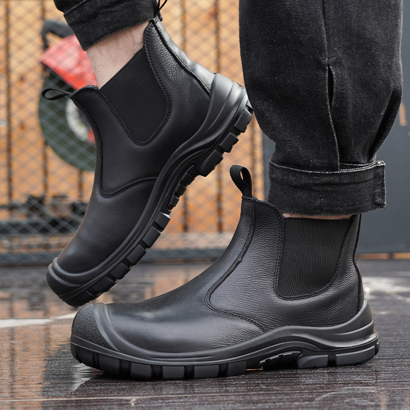 Męskie buty robocze z metalowy – Fashion Men'S Boots recenzja i cena