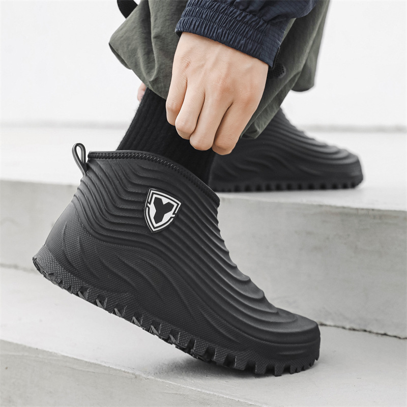 Męskie buty przeciwdeszczowe,  – Mens Fashion Zapatos recenzja i cena