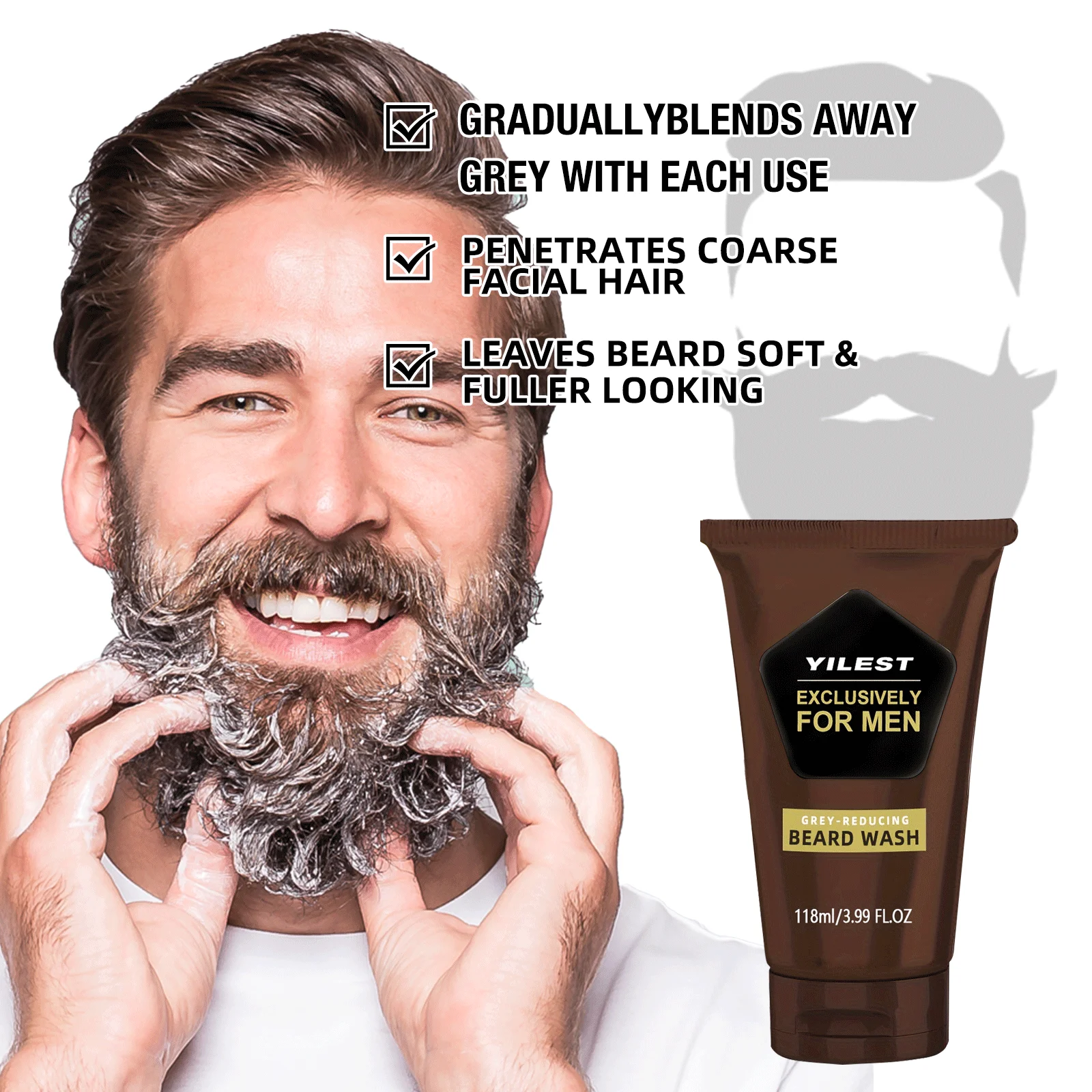 1-3 szt. Męski Krem Koloryzują – Men Fashion Hair Style recenzja i cena