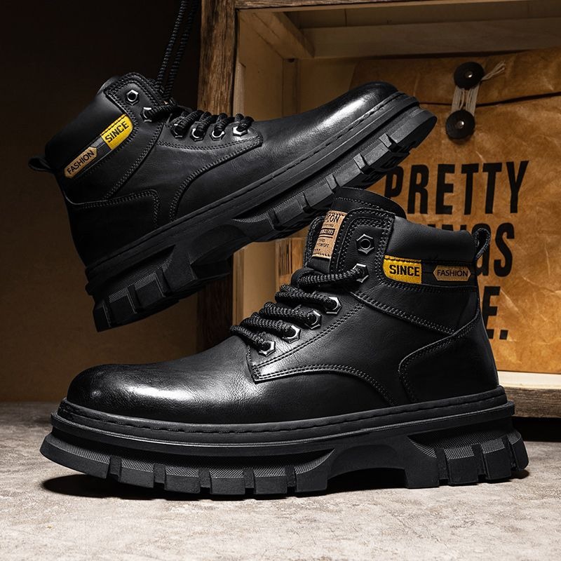 Męskie botki na platformie w s – Fashion Men'S Boots recenzja i cena