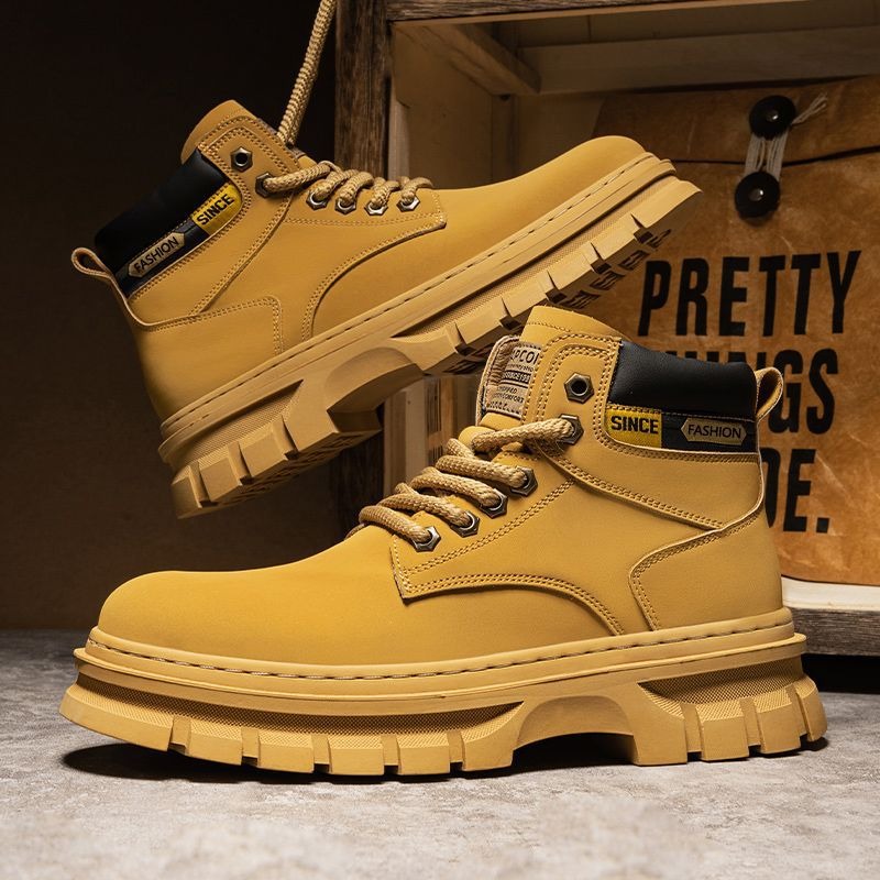 Męskie botki na platformie w s – Fashion Men'S Boots recenzja i cena