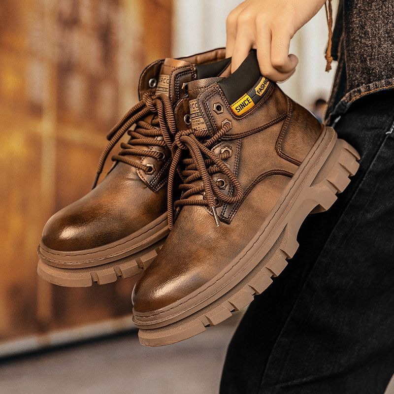Męskie botki na platformie w s – Fashion Men'S Boots recenzja i cena