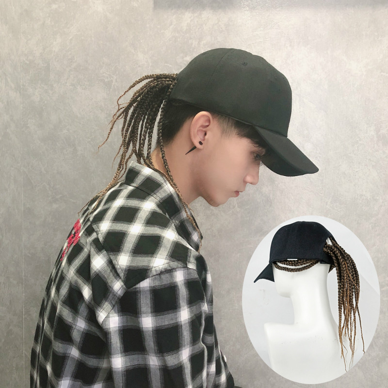 Peruka syntetyczna z kręconymi – Men Fashion Hair Style recenzja i cena