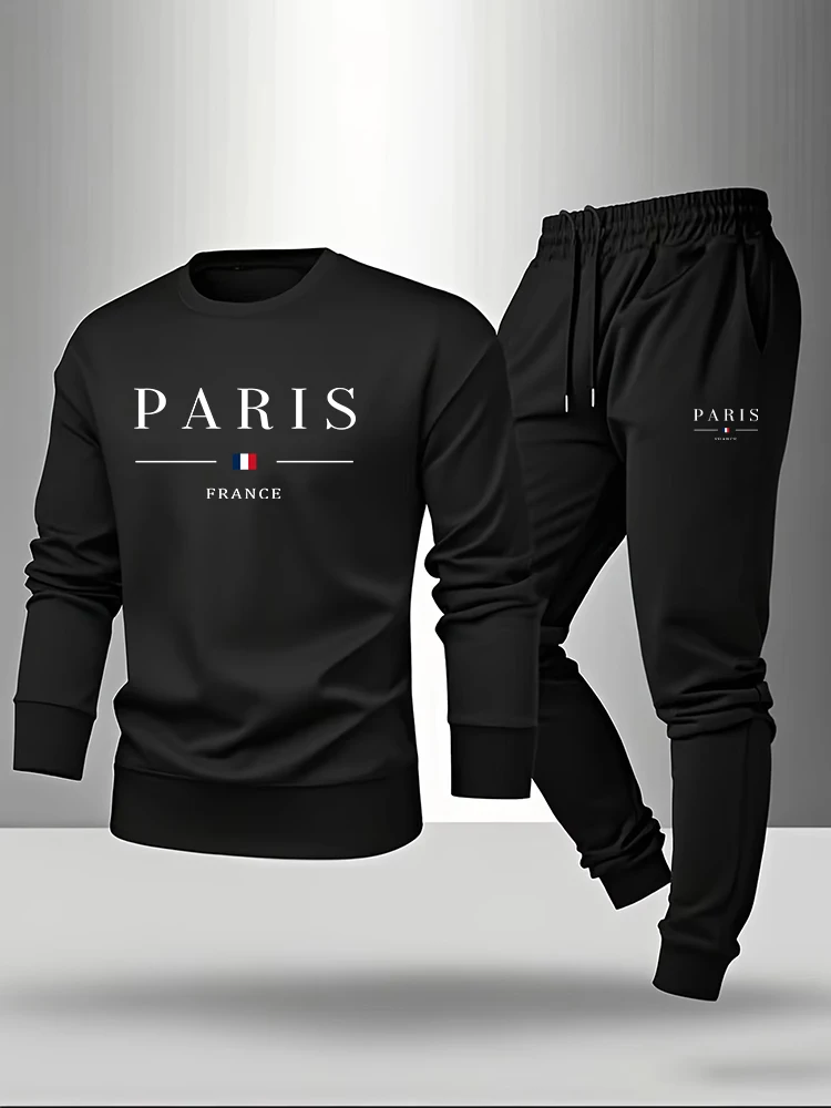 Męski zestaw z nadrukiem Paryż – Paris Fashion Men recenzja i cena