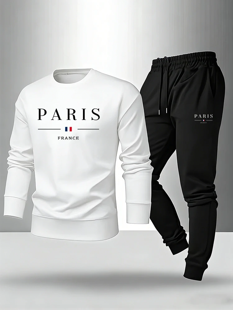 Męski zestaw z nadrukiem Paryż – Paris Fashion Men recenzja i cena