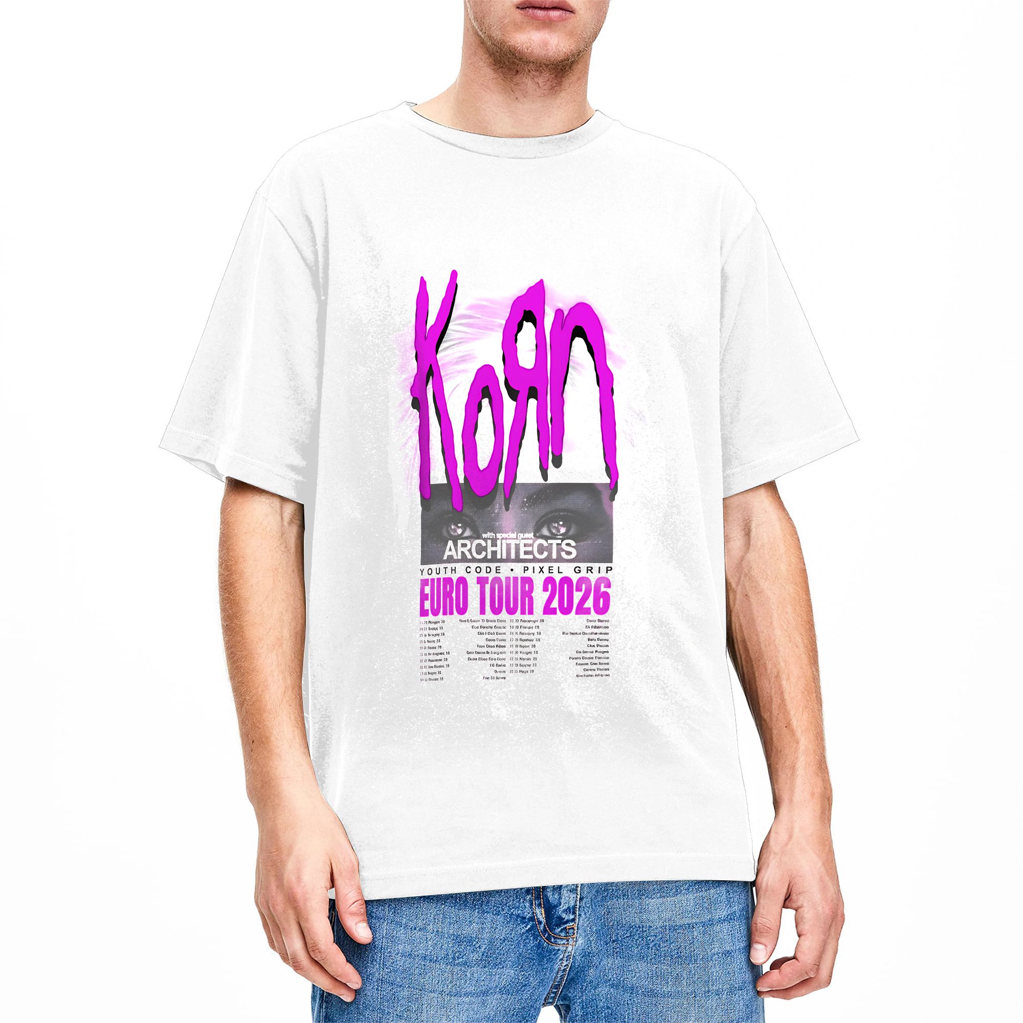Korn Europe And UK Tour 2026 T – Men'S Fashion Uk recenzja i cena