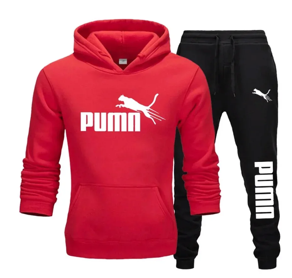 Nowy męski zestaw z kapturem ( – Men'S Winter Fashion recenzja i cena